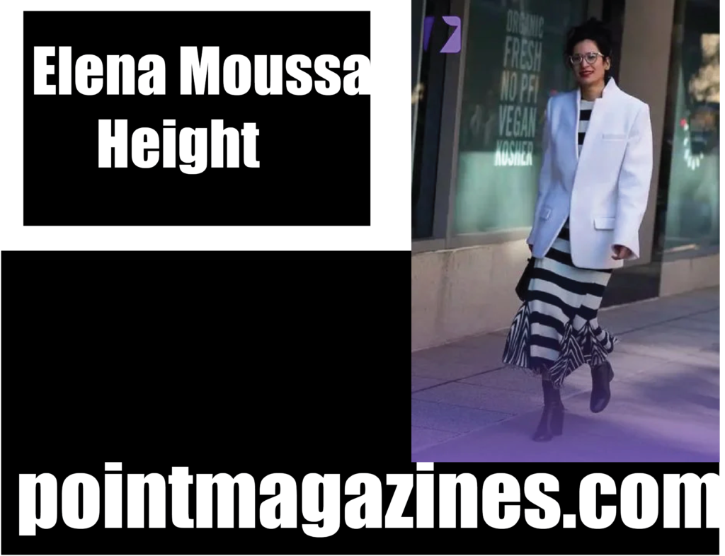 Elena Moussa Height